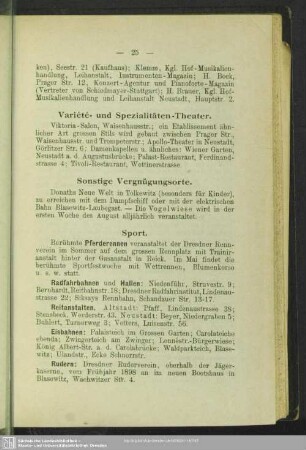 Variete- und Spezialitäten-Theater