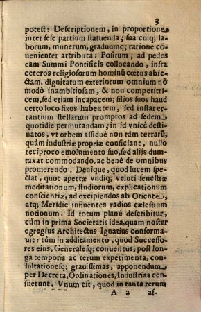 Epistola R.P.N. Francisci Piccolominei Praepositi Generalis Societ. Iesu ad Patres Fratresq[ue] eiusdem Societatis