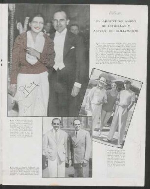 Un argentino amigo de estrellas y astros de Hollywood
