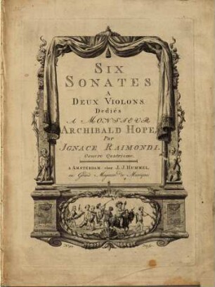 Six sonates a deux violons : oeuvre quatrieme