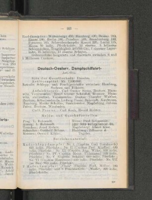 Deutsch-Oesterr. Dampfschifffahrt-