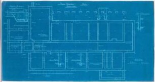 Vinzenz-Waisenhaus (mit Stallgebäude), Dortmund: Grundriss Fundament 1:50 (Blatt 1)