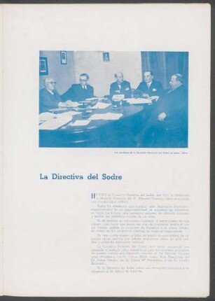 La Directiva del Sodre