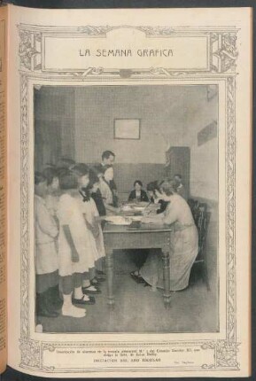 Iniciación del año escolar