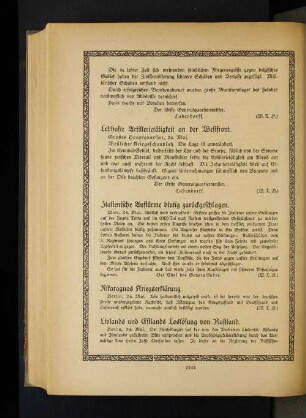 Nikaraguas Kriegserklärung.