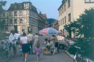 Blankenburg. Altstadt mit "Kleinem Markt"