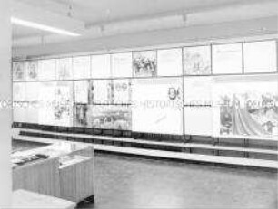 In der Gedenkstätte "Erfurter Parteitag 1891" im Kaisersaal in Erfurt