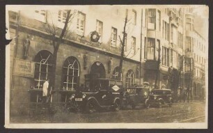 Ansichtskarte Firmenwagen "Josef Frings", Bürobedarf