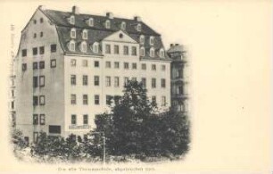 Die alte Thomasschule: abgebrochen 1902 [Nierth's Alt-Leipzig : Serie]