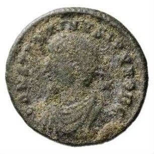 Münze, Follis, Aes 3, 325 - 326 n. Chr.