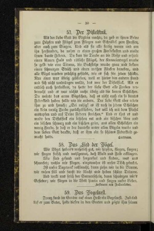 58. Das Lied der Vögel.