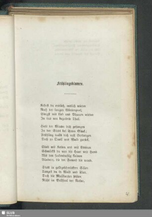 Frühlingsblumen