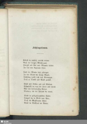 Frühlingsblumen
