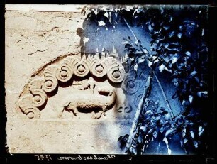 Kirche; romanisches Tympanon