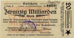 Notgeld - 20 Md. Mark