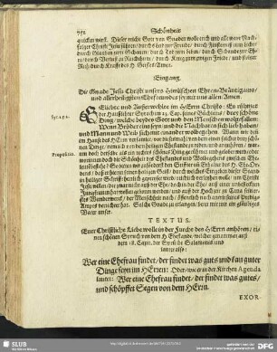 XXVIII. Schönheit des H. Ehestandes