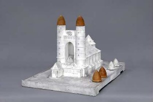 Fischer, Theodor; Ulm; Garnisonkirche (Pauluskirche) - Modell