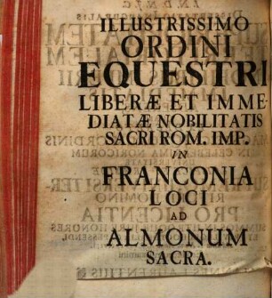 Dissertatio Inauguralis Superioritatem Territorialem Nobilibus Imperii Immediatis Adserens