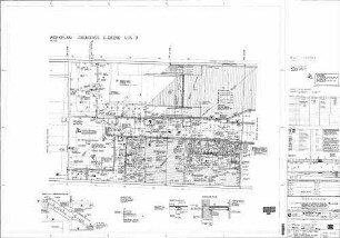 Stuttgart Hbf: Werkplan km -0.133 bis -0.100 - Lager und Betriebsräume Bf, BWW, Überwachungszentrale S-Bahn Baulos 3 / Block 4b, 5