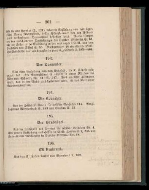 195. Der Grabhügel.