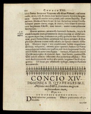 Concio XIV. Dominica II. Quadragesimae.