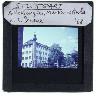 Stuttgart, Alte Kanzlei,Stuttgart, Merkursäule