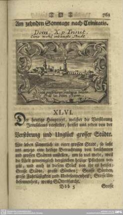 Am zehnden Sonntage nach Trinitatis