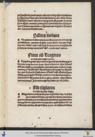 Sillius italicus.
