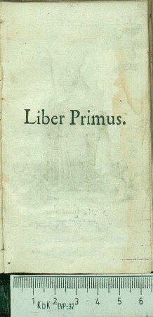 Liber Primus.