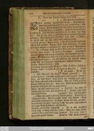 II. Von der Leutseligkeit Gottes.