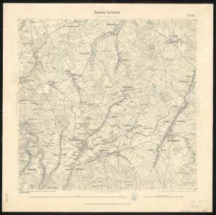 Äquidistantenkarte 126 : Section Lößnitz, 1886 : Section Lößnitz. - 1:25000. - Leipzig: Giesecke & Devrient, 1886. - 1 Kt.
