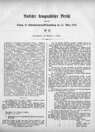 No 11, 14. März 1878