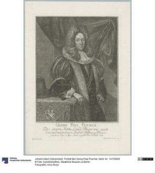 Porträt des Georg Paul Poemer