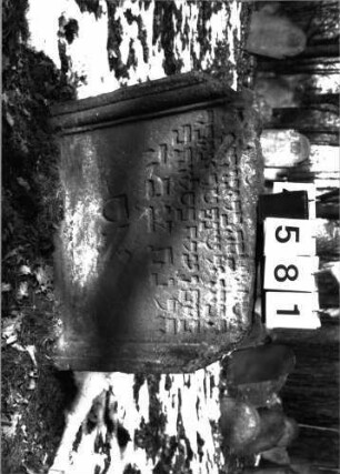 Grabstein 581