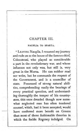 CHAPTER III. NAUPLIA TO SPARTA