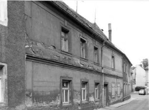 Großenhain, Siegelgasse 13. Wohnhaus (A. 19. Jh.). Straßenansicht