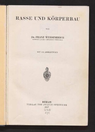 Rasse und Körperbau