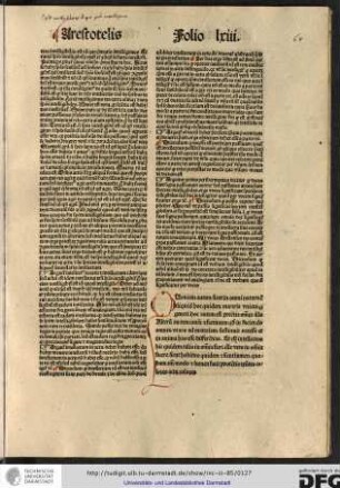 Quoniam autem sicut in omni natura est aliquid hoc quidem materia unicuique generi, hoc autem est potentia omnia illa.