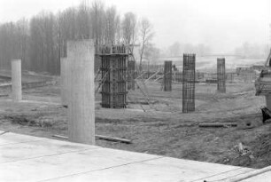 Bau der neuen Bundesstraße B 36 zwischen Eggenstein und Neureut