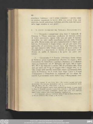 2. - Il diritto successorio del Patriarca Chenanischo I.
