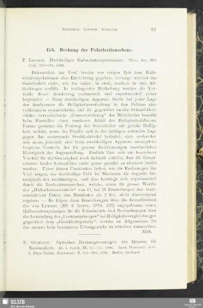 15b. Drehung der Polarisationsebene