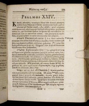 Psalmus XXIV. - Psalmus XXVI.