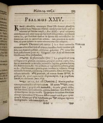 Psalmus XXIV. - Psalmus XXVI.