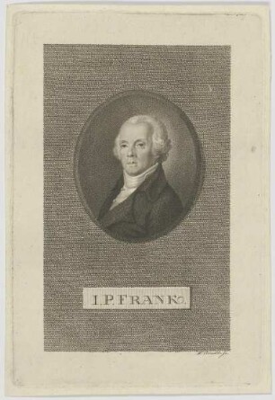 Bildnis des I. P. Frank