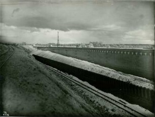 Schleuse Friedrichsfeld, Deutschland, 1927