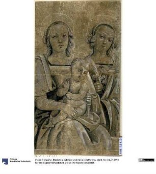 Madonna mit Kind und heilige Katharina