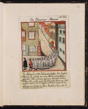 3. Th. Tab. 4 Die Pfinzings-Männer. - Burgstrasse, Nürnberg; Rathaus Nürnberg, Nürnberg; Klosteranlage des ehemaligen Dominikanerklosters Nürnberg, Nürnberg