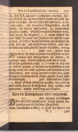 Von der Catechismus-lehre insgemein.