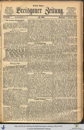 07.12.1901 (Erstes Blatt)