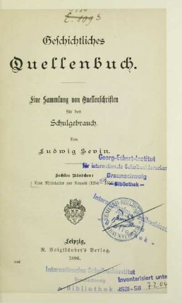 Bd. 6: Vom Mittelalter zur Neuzeit : (1254 - 1556)